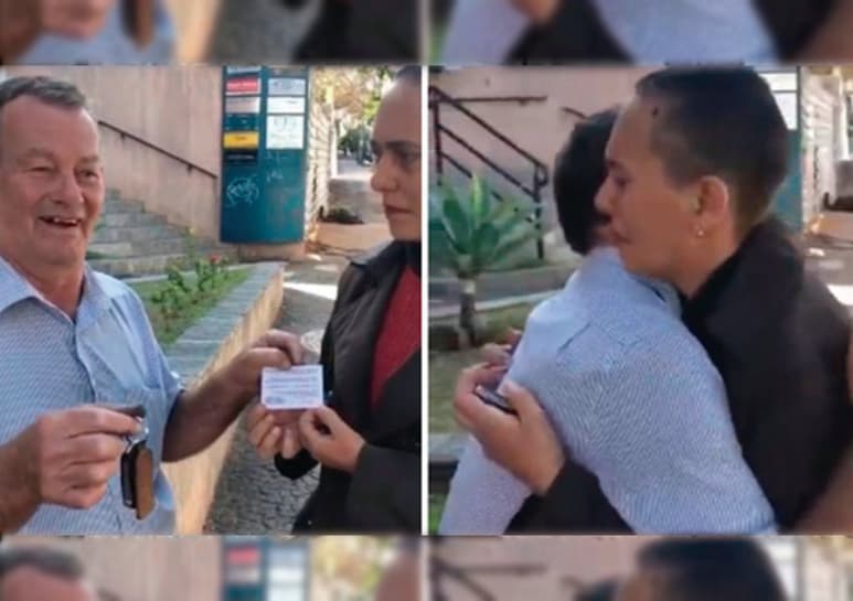 Video viral en redes sociales. (CAPTURA)