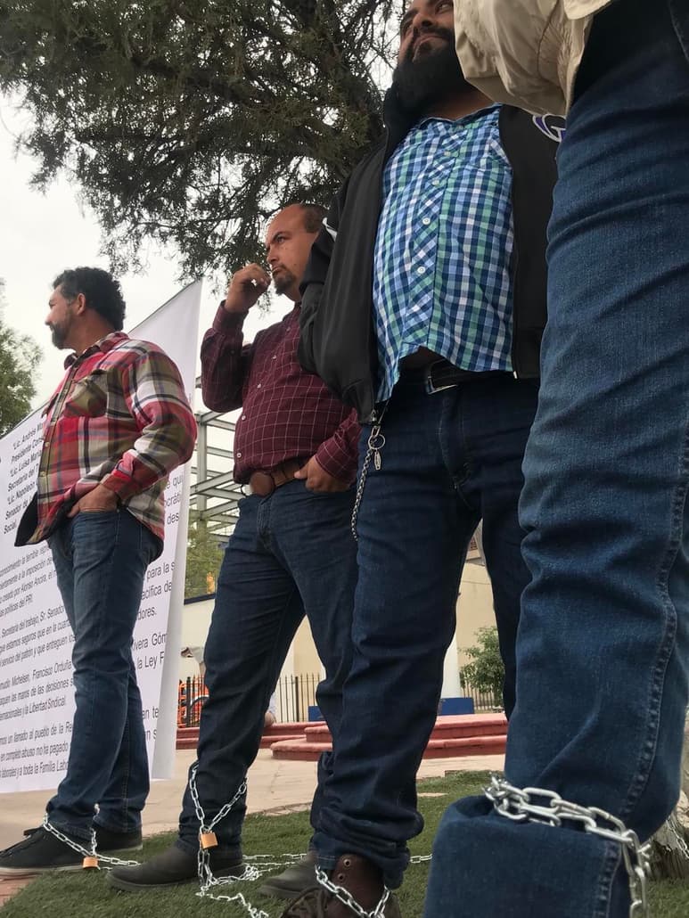Indicó que todos tienen de cinco meses a uno o dos años que fueron despedidos. (EL SIGLO COAHUILA)
