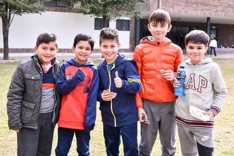 Emilio, José, Nelson, Patricio y Rubén.