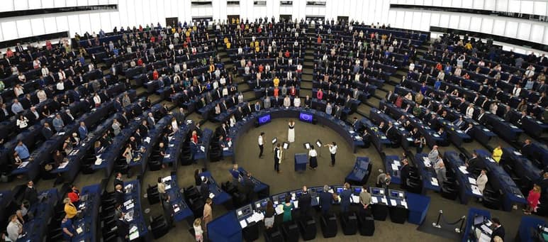 Los grupos del Parlamento Europeo se mostraron partidarios de salvaguardar el acuerdo nuclear iraní. (ARCHIVO)