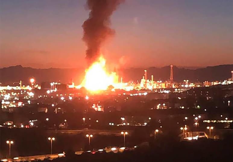 Las autoridades emitieron un alerta en el noreste de España el martes tras una enorme explosión. (ESPECIAL)