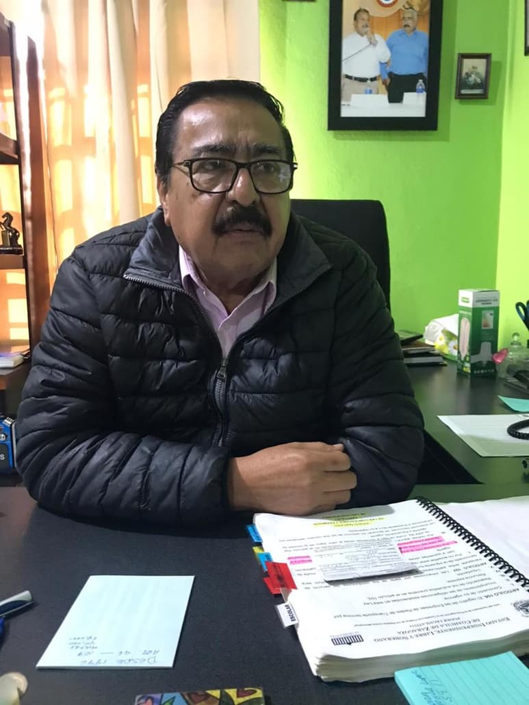 Javier Hernández del Ángel, dirigente de transportistas de CTM. (EL SIGLO COAHUILA)
