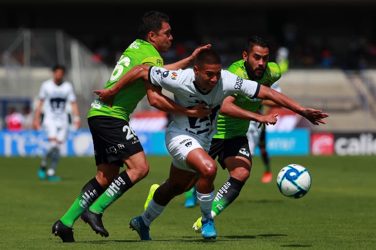 En su único enfrentamiento en Liga MX, Bravos rescató un empate a un tanto en CU, el torneo pasado. (NOTIMEX)