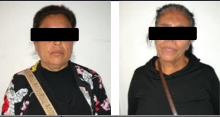 La mujeres fueron detenidas por el personal de la Dirección de Seguridad Pública Municipal. (EL SIGLO DE TORREÓN)