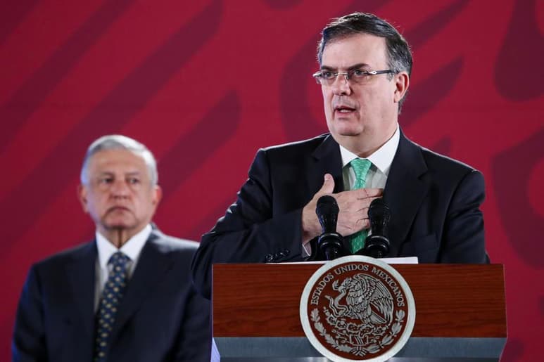 El titular de la SRE afirmó que el aval de hoy en EUA al T-MEC es una muestra de que la estrategia del presidente mexicano, Andrés Manuel López Obrador, 'rindió buenos frutos para México'. (ARCHIVO)