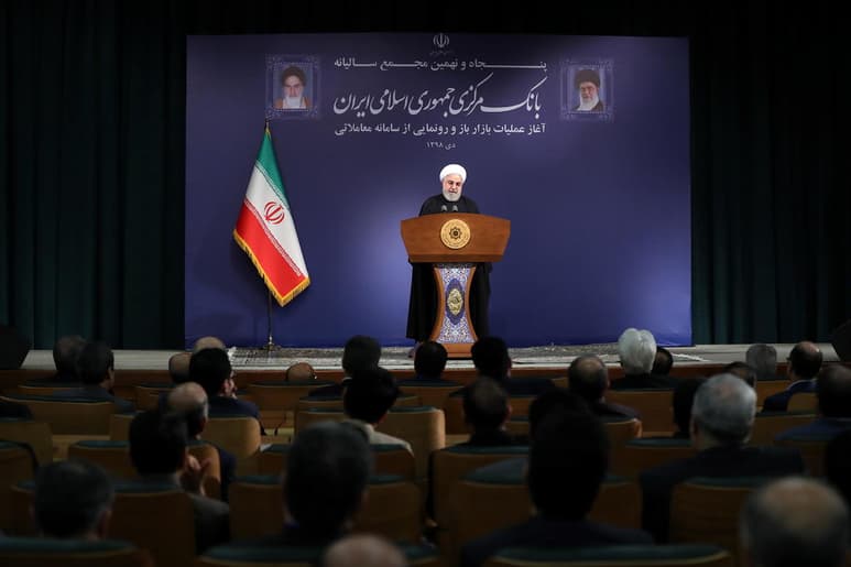 Rohani afirmó que a nivel de la industria de la energía atómica no hay ninguna limitación. (EFE)