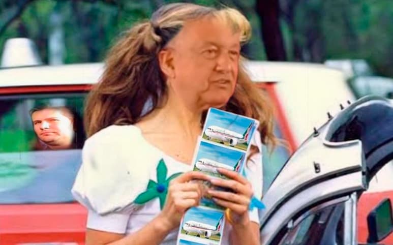 La rifa se llevaría a cabo por medio de 'cachitos' con un costo de 500 pesos, según señaló el presidente Andres Manuel López Obrador (INTERNET)