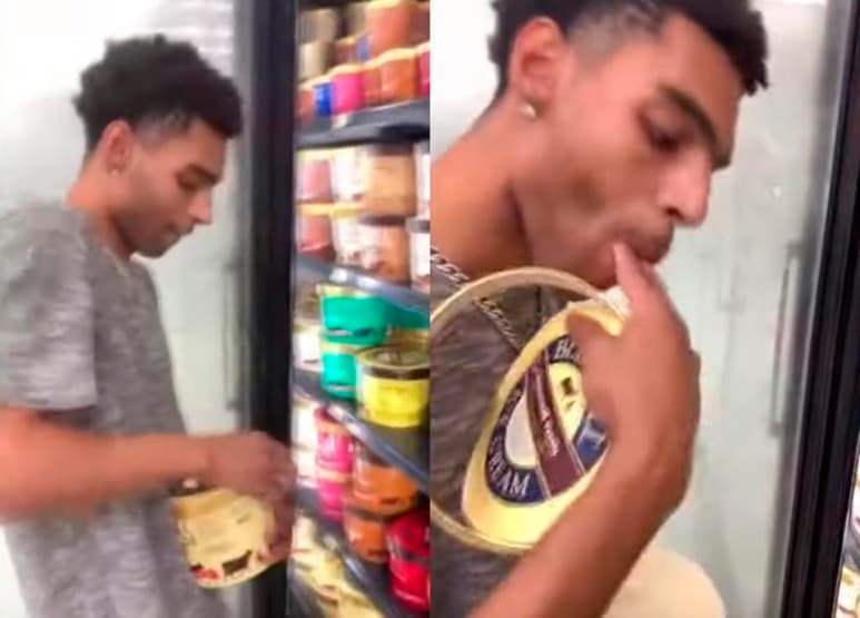 El joven confesó haber cometido la travesura que se volvió viral en redes sociales (CAPTURA)