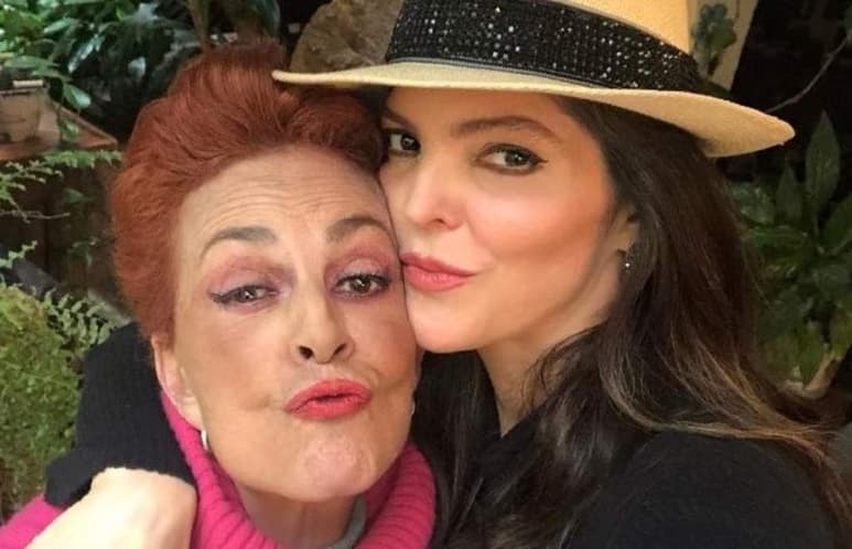 Talina Fernández dejó atrás los prejuicios y rencores en contra de Ana Bárbara, luego de que esta comenzara una relación amorosa con José María Fernández “El pirru”, el viudo de su fallecida hija, Mariana Levy, en 2005, a pocos meses de su muerte. (INSTAGRAM)