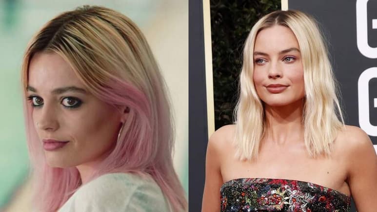 La serie de Netflix, Sex Education, no sólo ha llamado la atención del público por su trama, sino también por el gran parecido de una de sus protagonistas, Emma Mackey, quien da vida a “Maeve”, con la actriz nominada al Oscar por su papel en El escándalo, Margot Robbie. (ESPECIAL/ARCHIVO)