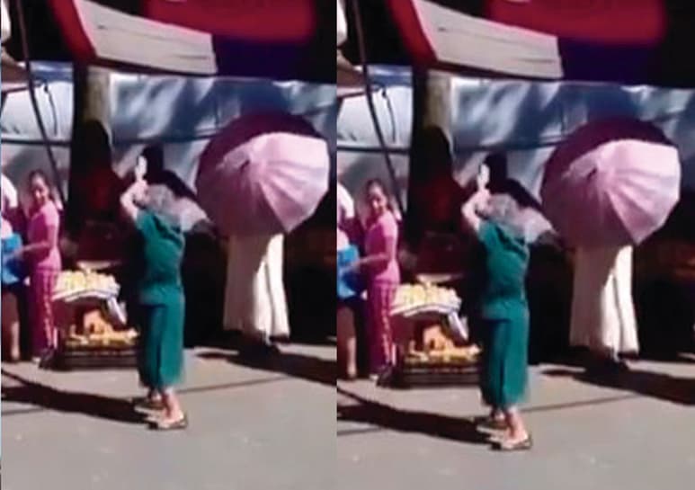 Video compartido en Twitter. (CAPTURA)