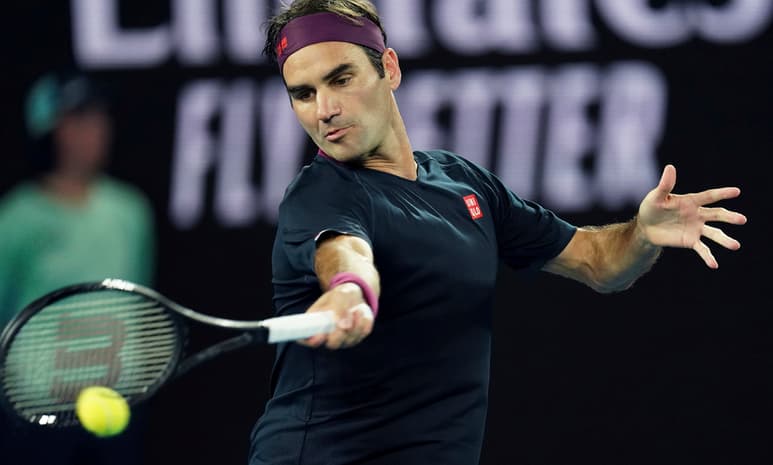 Roger Federer no tuvo problemas para derrotar 6-3, 6-2, 6-2 a Steve Johnson, en la primera ronda del Abierto de Australia. (AP)