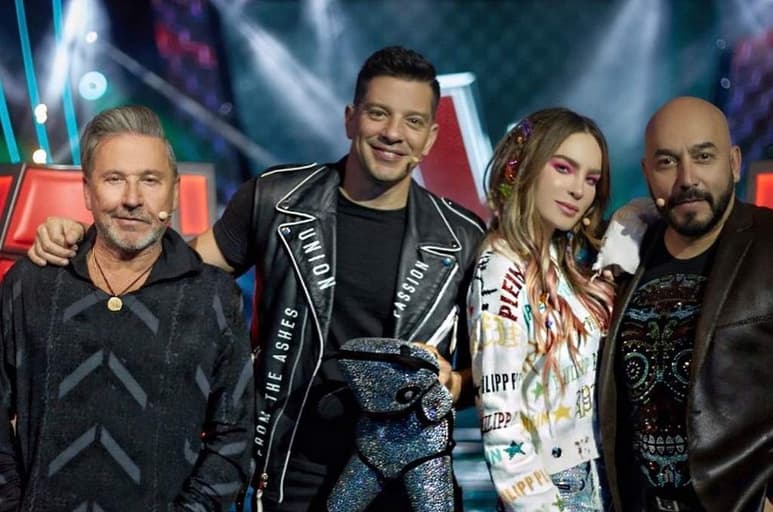 La semana pasada, Pati Chapoy confirmó que Belinda y Ricardo Montaner volverán como coaches en la próxima edición de La Voz México, pero es hasta hoy lunes que se ha dado a conocer los nombres de los otros dos mentores que ocupan las sillas restantes. (INSTAGRAM)