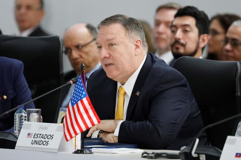 Mike Pompeo, aseguró hoy que grupos terroristas trasnacionales como Hezbolá, apoyado por Irán, siguen operando en el hemisferio occidental. (EFE)