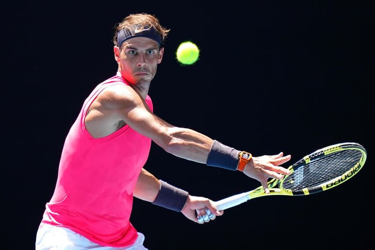 Rafael Nadal pasó sin problemas sobre Hugo Dellien, tras imponerse 6-2, 6-3, 6-0 en poco más de dos horas. (EFE)