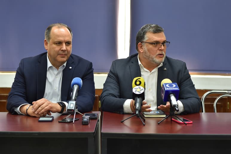 En su visita a Torreón, el líder nacional de Coparmex, Gustavo de Hoyos, señaló la falta de precisión federal en el tema de seguridad. (EL SIGLO DE TORREÓN / Ernesto Ramírez)