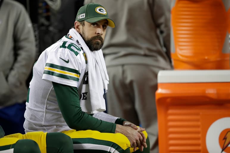 Aaron Rodgers y los Empacadores de Green Bay han perdido tres finales de conferencia en los últimos seis años. (AP)