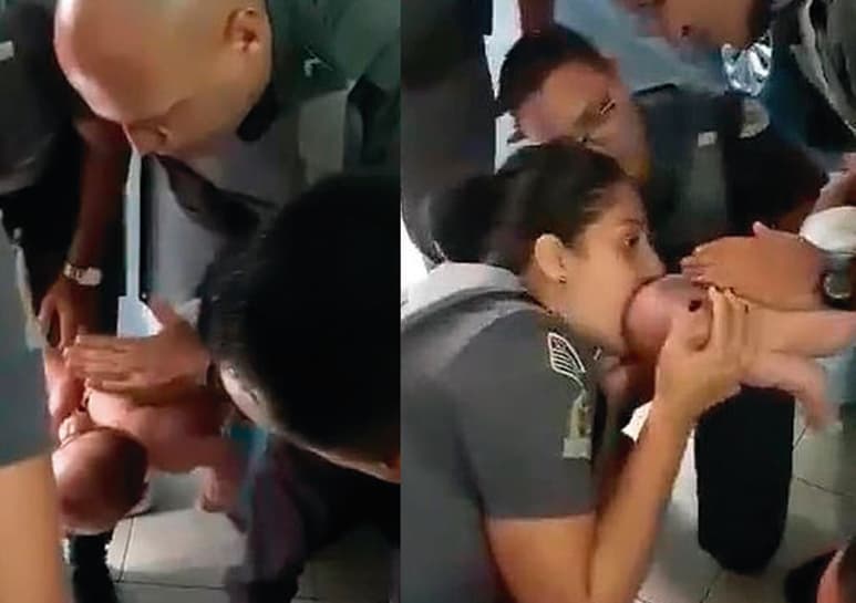 El video fue compartido por DailyMail. (CAPTURA)