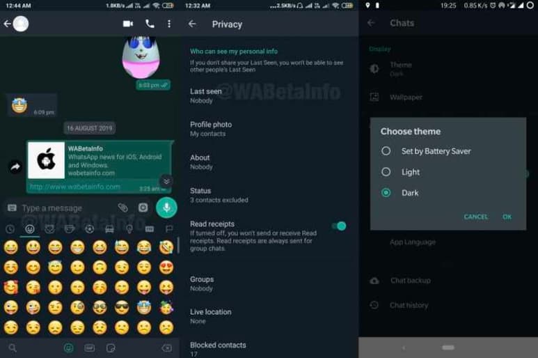 Uno de los modos más esperados de WhatsApp: ahora la pantalla puede estar oscura. (ARCHIVO)