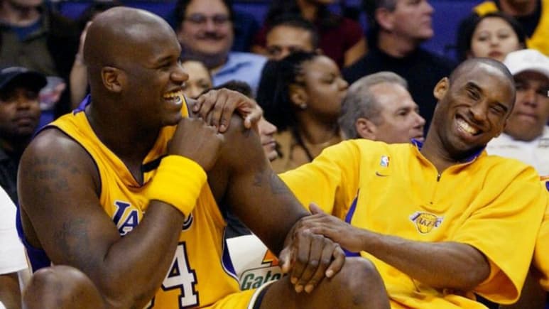 Shaquille O'Neal y Kobe Bryant ganaron tres títulos de la NBA con los Lakers de Los Ángeles. (ESPECIAL)
