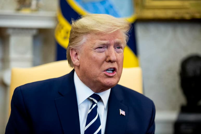 El presidente de Estados Unidos, Donald Trump, anunció este lunes que el martes presentará su plan de paz para Oriente Medio. (ARCHIVO)