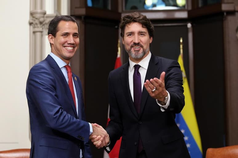 Guaidó se encuentra actualmente en una gira internacional que lo ha llevado a Reino Unido, España y Canadá. (EFE)