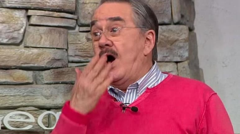 El conductor de televisión se ha ganado el cariño del público gracias a las divertidas escenas que ha protagonizado (INTERNET)