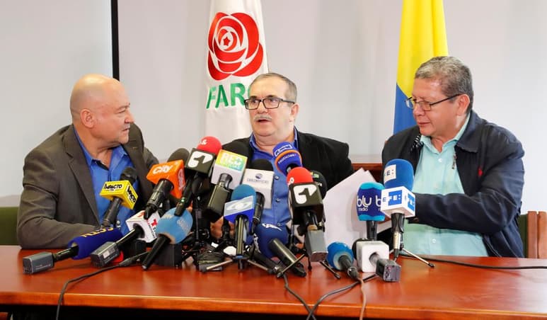 Por medio de un comunicado, el partido de las FARC señaló previamente que uno de sus miembros había sido asesinado el martes. (ARCHIVO)