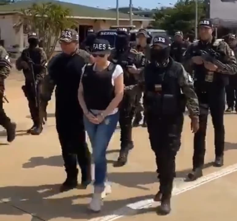 Caracas privó de la libertad a la excongresista colombiana Aida Merlano. (CORTESÍA)