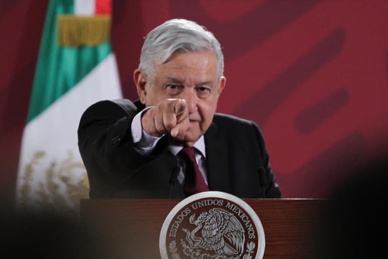 'Los parámetros para medir la economía los hicieron en el período neoliberal. Y a mí no me importa mucho. Se hizo para medir la economía en unas cuantas manos', dijo el presidente. (NOTIMEX)