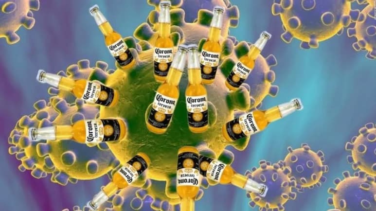 Usuarios suponen que la marca de la cerveza está relacionada con el peligroso virus (INTERNET)