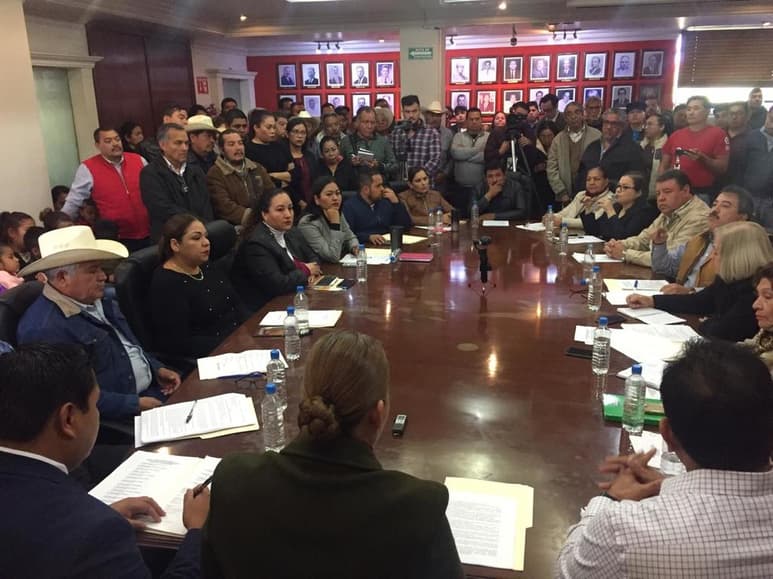 Ayer se desató la polémica durante la sesión de cabildo del Ayuntamiento de Gómez Palacio en Asuntos Generales. (EL SIGLO DE TORREÓN/ANGÉLICA SANDOVAL)