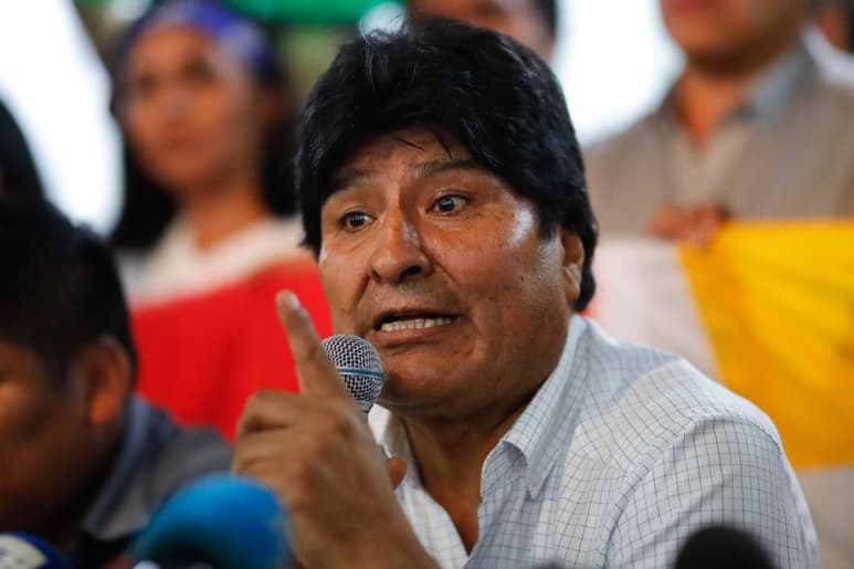 El expresidente boliviano Evo Morales justificó su candidatura a senador en las próximas elecciones en su país, el próximo 3 de mayo, al segurar que se 'blindó' frente a las amenazas de Estados Unidos. (ARHCIVO)