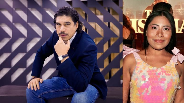 Alberto Estrella descartó la posibilidad de trabajar con Yalitza Aparicio, pues aseguró que no hay un proyecto que pudiera unirlos. (ARCHIVO)