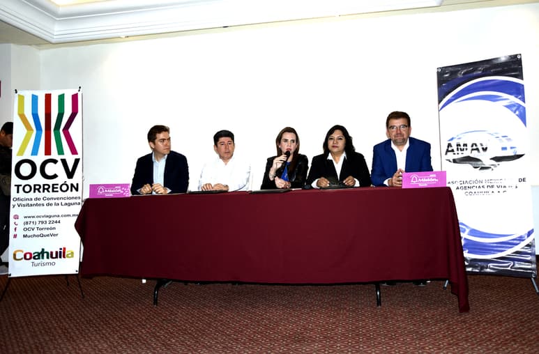 El encuentro de la AMAV se realizará del 20 al 25 de mayo en la ciudad de Torreón, señalaron en rueda de prensa. (EL SIGLO DE TORREÓN / Jesús Galindo)
