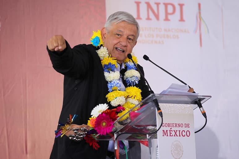 El presidente Andrés Manuel López Obrador aseguró que los estados del PAN que no se adhirieron al Instituto de Salud para el Bienestar (Insabi), son libres de no hacerlo y están en su derecho. (NOTIMEX)