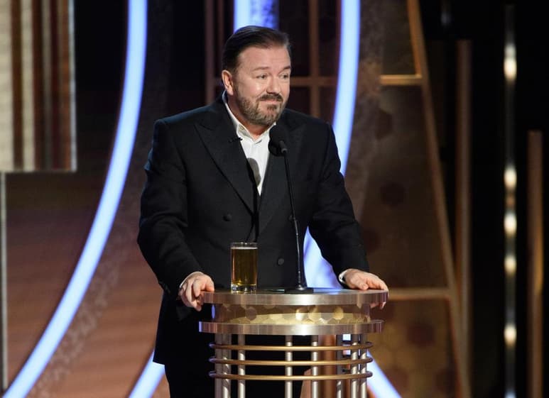 No es la primera vez que el comediante habla de hipocresía en Hollywood, pues durante su monólogo en la pasada entrega de los Globos de Oro, se dio tiempo para acusar a los nominados por doble moral, y pidió no politizar las diferentes entregas de premios. (ARCHIVO)