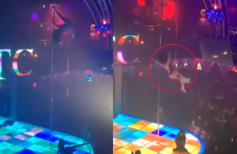 Como consecuencia del incidente, la mujer sufrió lesiones en su mandíbula y tobillo (CAPTURA)