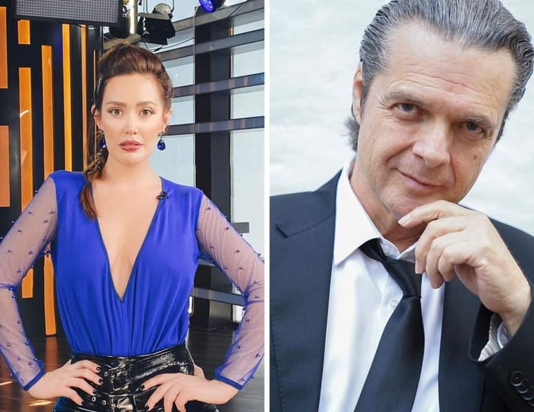 Conflicto. El percance entre la conductora Carla Medina el actor Ariel López Padilla ocurrió durante la transmisión de un evento. (ESPECIAL)