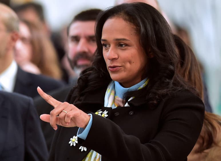 La Justicia portuguesa ordenó que se congelen las cuentas bancarias de la empresaria Isabel Dos Santos, epicentro del escándalo 'Luanda Leaks' e investigada por gestión dañina y evasión fiscal en Angola. (ESPECIAL)