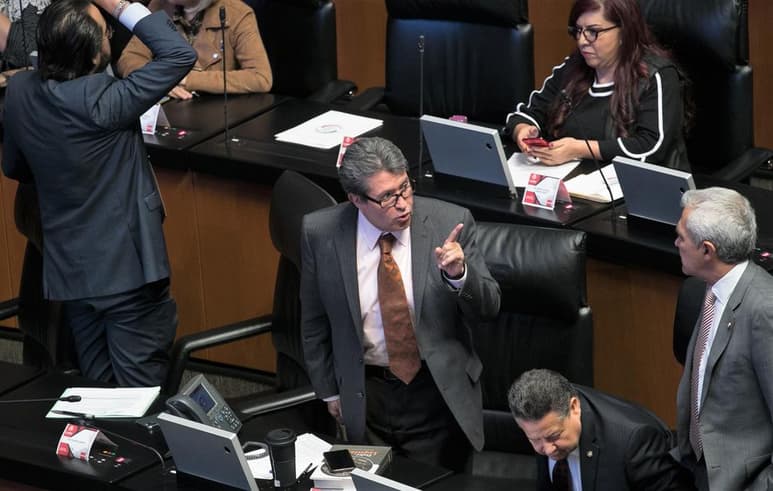 El presidente de la Junta de Coordinación Política agregó que el Senado 'tiene que ser un ente de conciliación, de encuentro, no de desencuentro, de prudencia, no de radicalismos y excesos'. (ARCHIVO)