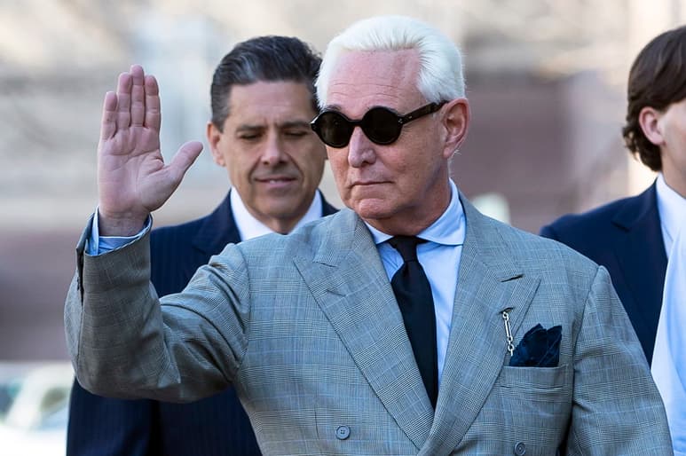 Los fiscales que llevaban el caso judicial contra el estratega estadounidense Roger Stone (foto) tramitaron este martes su renuncia. (EFE)