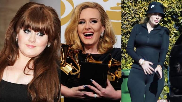 Adele ha dado mucho de qué hablar tras sus últimas apariciones, pues ha sorprendido por su gran pérdida de peso.(ESPECIAL)