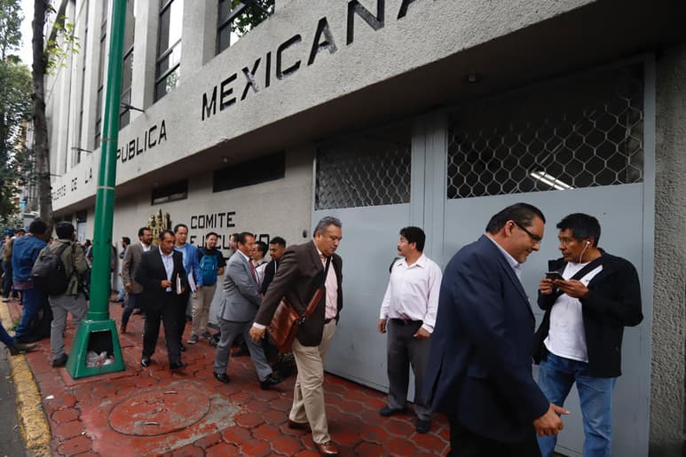 En conferencia de prensa en Palacio Nacional, el titular del Ejecutivo federal indicó que personas le han denunciado que existen cuentas millonarias a nombre del sindicato y de las que nadie sabe su destino. (ARCHIVO)