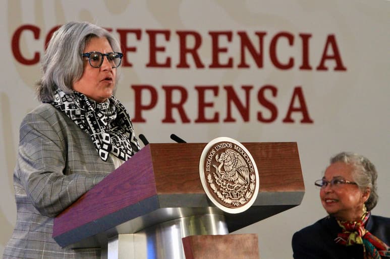 Para la secretaria de Economía, Graciela Márquez Colín, el país vive actualmente una profunda desaceleración, pero que repuntará con el T-MEC. (ARCHIVO)
