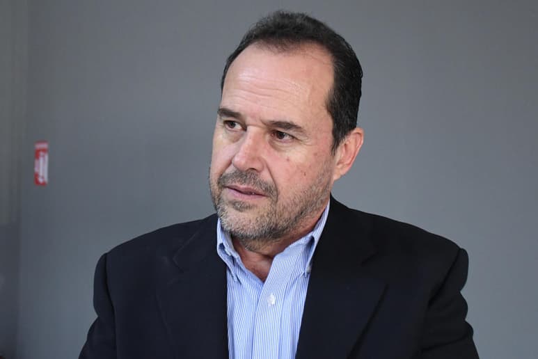 'Nos tenemos que preparar para administrar la poca agua que queda, realmente se nos acabó el tiempo y la situación es crítica, estamos muy mal lamentablemente', advirtió Fernando Izaguirre. (FERNANDO COMPEÁN)