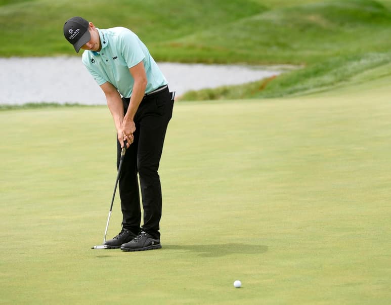 Carlos Ortiz tuvo ronda de 70 golpes y se encuentra empatado en la posición 11. (ARCHIVO)