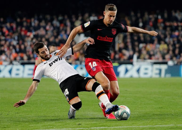 Los 'colchoneros' no pudieron sacar el resultado a favor y se tuvieron que conformar con la igualdad como visitantes. (EFE)