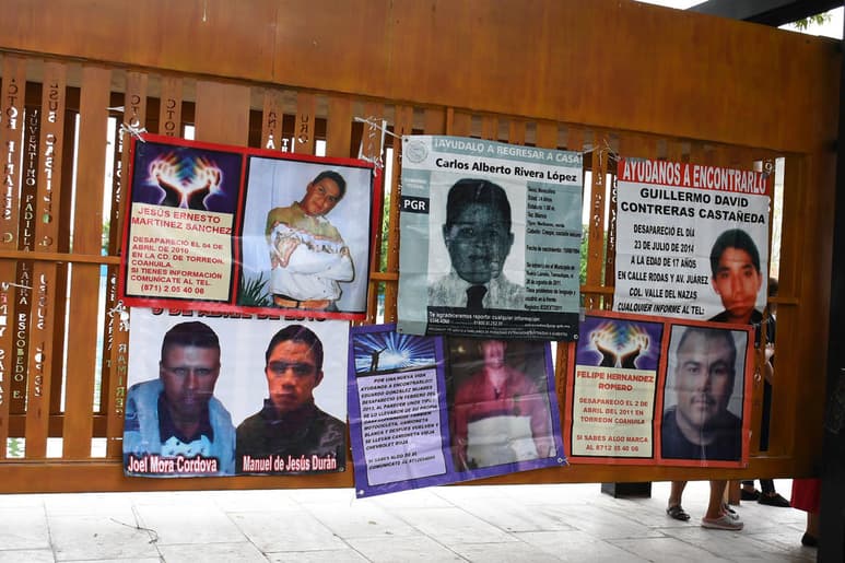 El año pasado la Fiscalía General del Estado informó que la cifra de desaparecidos alcanzó más de dos mil personas en Coahuila.
(ARCHIVO)