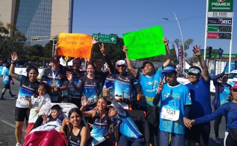 La carrera dio grandes momentos de inclusión. (CORTESÍA)